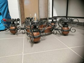 Rustikální lustr - 3