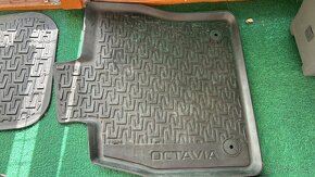 Octavia 3 gumové koberecky orig. - 3