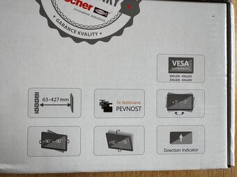 Držák TV GoGEN L pro 32" až 55"- nerozbalený - 3