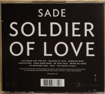 CD Sade: Soldier Of Love - 3