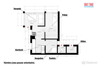 Prodej chaty, 35 m², Všenory - 3