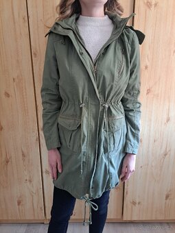 Dámská jarní bunda - parka - 3