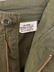 Originál kalhoty OG107 Ripstop 1968 M/L Vietnam - 3