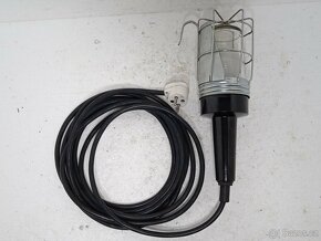 Transportka - Retro dílenská lampa - ČSSR - 3