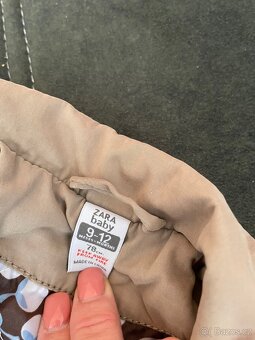 Dívčí semišový kabátek Zara 80 - 3