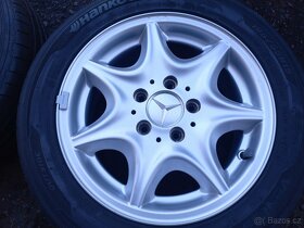 Sada Orig ALU kol Mercedes 195/55R15 letní - 3