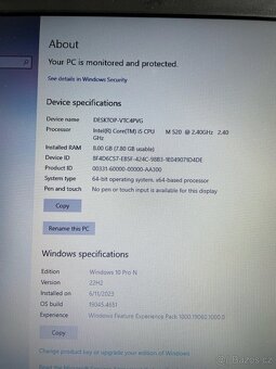 Laptop Lenovo Thinkpad T410 i5 | 8GB ram | 120 GB SSD - 3