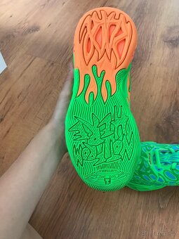 Basketbalove boty - Puma MB.04 Fluro - vel.38 - 3