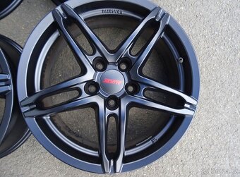 Alu disky černé ALutec 17", 5x114.3, ET 38, šíře 7J - 3