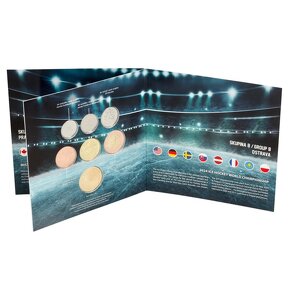 Sada oběžných mincí 2024 MS v hokeji v ČR - 3