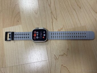 Apple Watch Ultra Titanium Case Orange Alpine Loop 49mm - 3