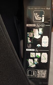 Autosedačka Kindercraft 9-36kg - 3