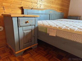 Exkluzivní celomasivní ložnice NORDKIEFER, velký komplet - 3