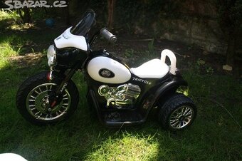 Nová dětská elektrická motorka Chopper Harleyek různé barvy - 3