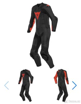 Kombinéza na moto Dainese LAGUNA SECA 5 1PC LEATHER SUIT BLA - 3