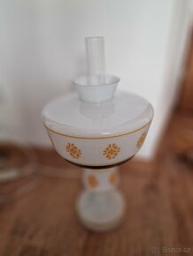 Retro elektrická "petrolejová" lampa - 3