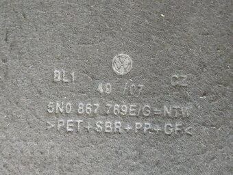 VW Tiguan 2008 - 2014 plato kufru - 3
