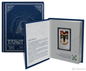Stříbrná mince Tarotové karty- The Devil (Ďábel) 1 Oz 2024 - 3