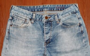 Džínové pánské kraťasy, vel. M, zn. Denim Co., Fishbone - 3