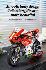 Stavebnice motocyklu Ducati kompatibilní s LEGO - 3