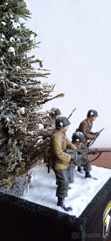 Figurky 506 PIR 101 Airborne Division Bastogne 1944 - 3
