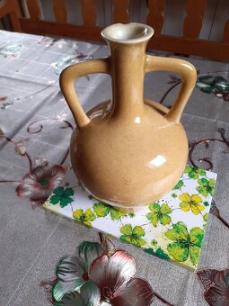 Retro karafa, hrnec sadelnak ,pěkné na chalupu - 3