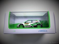 Model ŠKODA Fabia III R5 Rally Deutschland 2017 Abrex 1/43 - 3