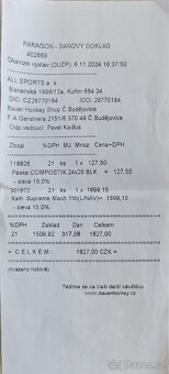 Dětské brusle Bauer velikost 1 - 3