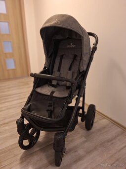 VENICCI Kombinovaný kočárek Shadow – Denim Grey - 3