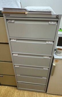 Kartotéka BISLEY – kovová, jako nová – 6000 Kč/ks (konec 1/2 - 3