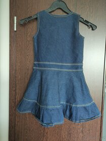 Prodám riflové šaty vel. 2 - 4 - 3