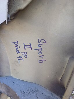 PP blatník Škoda Superb II - 3