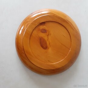 dřevěný talíř a dřevěná miska - 3