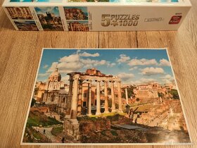 King puzzle cestování 5x1000 dílků - 3