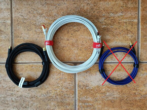 Různé kabely - XLR 4.4 USB COAX OPT HDMI RJ45 - 3