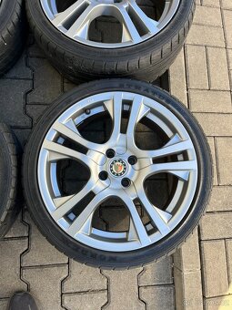 4x alu disky 4x100 R17, letní pneu 80% - 3