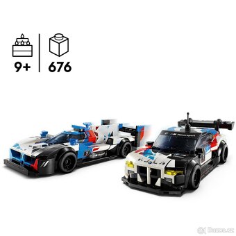 LEGO Speed Champions 76922 Závodní auta BMW M4 GT3 a BMW M H - 3