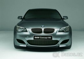 Přední narazník Bmw e60,e61 styl M5 Nový,pasuje místo obyč - 3