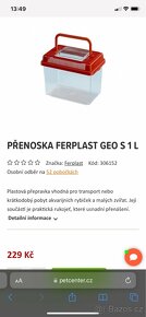 Přenoska Ferplast 1l k transportu malých zvířat - 3
