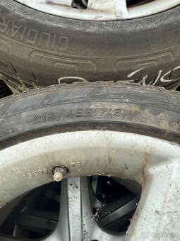 ZIMNÍ SADA ALU KOL 5x114,3 mm + FALKEN 215/45R17 91V - 3