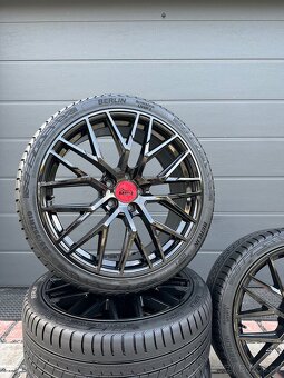 Alu kola 5x112 R19 MAM RS4 - Černe - 3