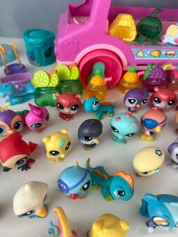 Littlest Pet Shop -LPS 58 ks + Autobus a doplňky - 3