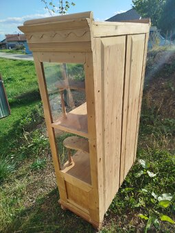 Starožitný skleník / vitrína / velice pěkná - 3