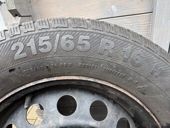 215/65 R16 zimní komplety Peugeot Rifter 5x108 + letní pneu - 3