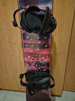 Dámský snowboard Gravity Electra 144cm + vázání Union Rosa - 3