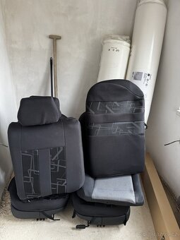 Autosedačky Octavia I ORIGINÁL + POTAHY - 3