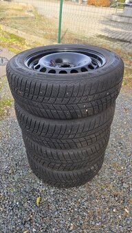 Plechové disky 16 zimní pneu 205/55R16 - 3