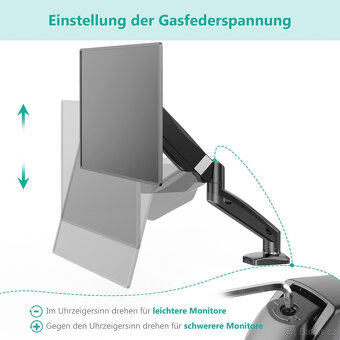 Držák/rameno na monitor WALI - 3