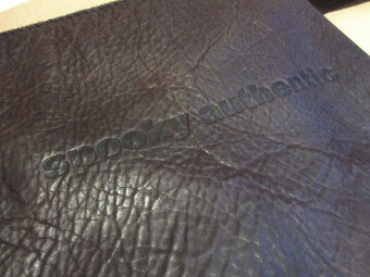 Vintage hnědá kožená pánská taška - 3