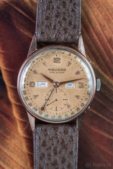 Raritní Movado Calendograf ref. 14786 - 3